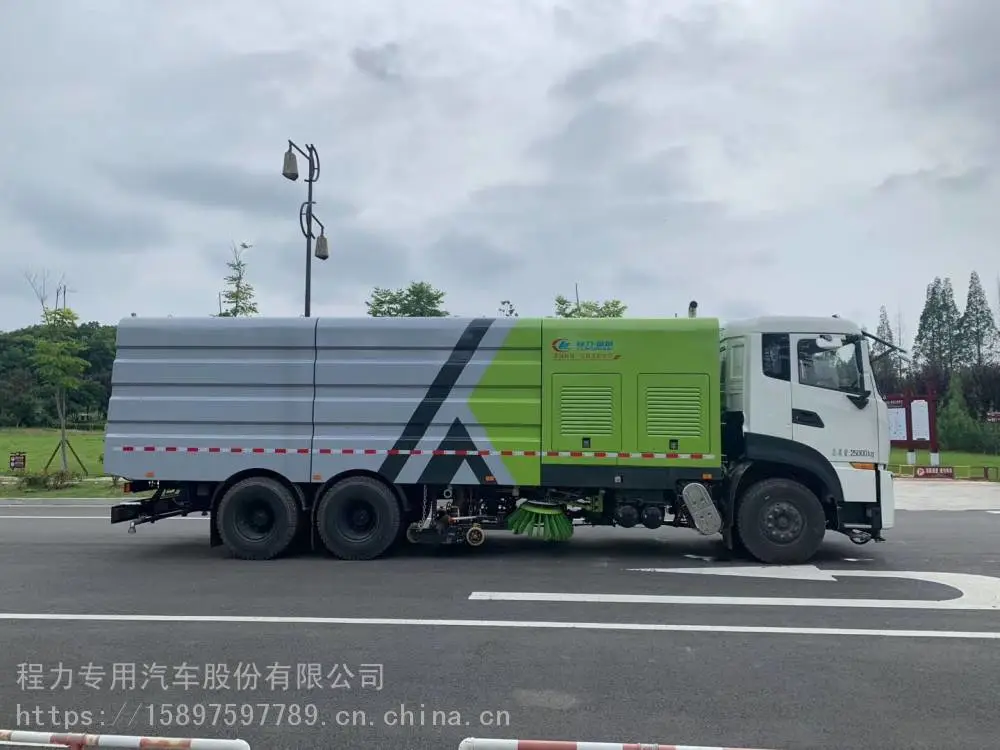 重汽汕德卡纯电动洗扫车三位一体洗扫车多少钱