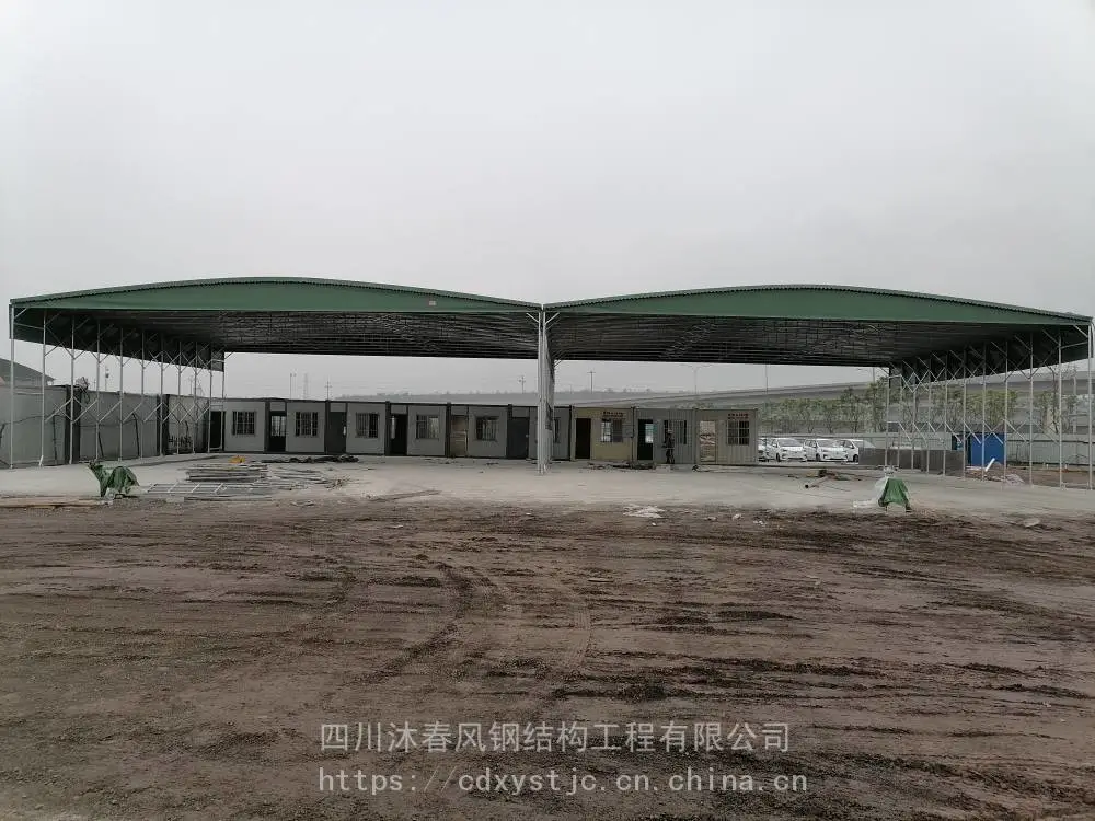 甘孜州 推拉雨棚效果图-定做