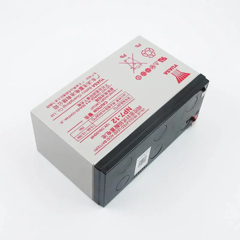 汤浅电池NP7-12消防UPS电源电梯自动门禁免维护12V7AH/20HR蓄电池