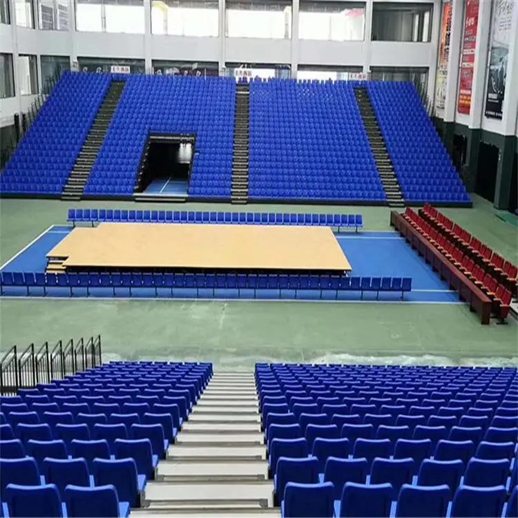 宜昌 观众看台座椅 伸缩式看台座椅 加工定制