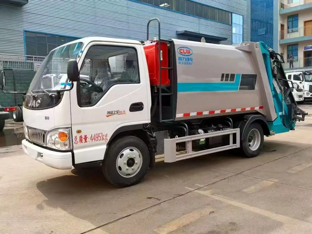 重汽豪沃7方压缩式垃圾车 环卫垃圾处理车 垃圾清运车