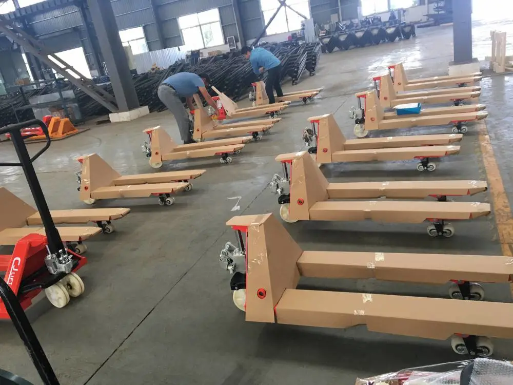 手动液压叉车生产视频
