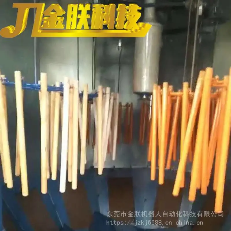 金朕五金自动喷涂设备全自动静电涂装机,家具自动喷漆机,木制品自动喷漆生产线