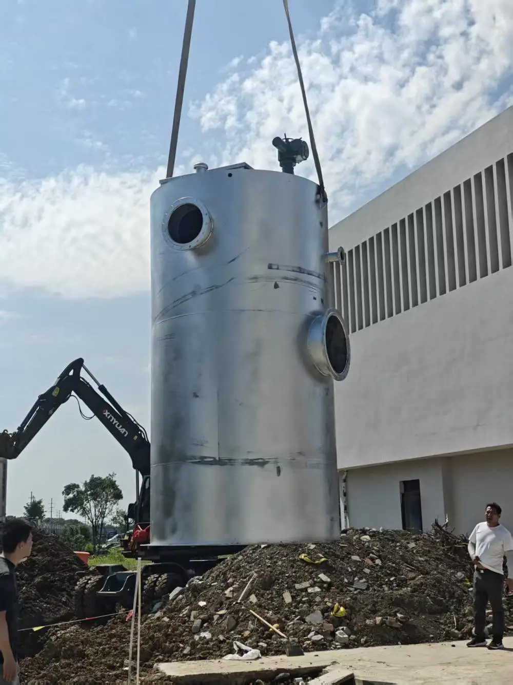 一体化地埋式不锈钢泵站 智能污水提升雨水排放井 15kw 全自动控制
