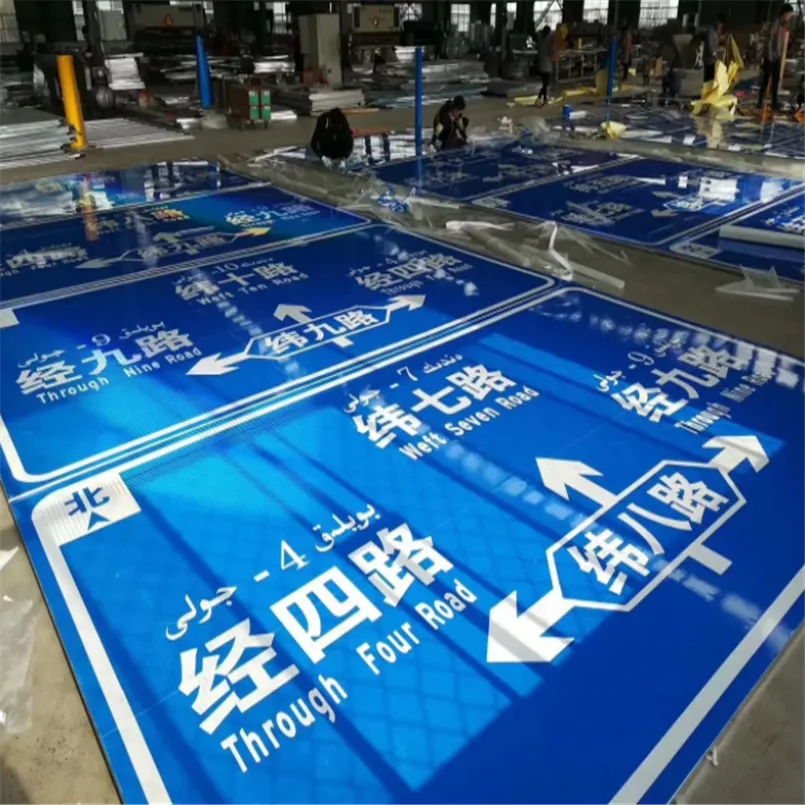 按图加工 国道标志杆 绿色标志牌杆 圆形标志杆