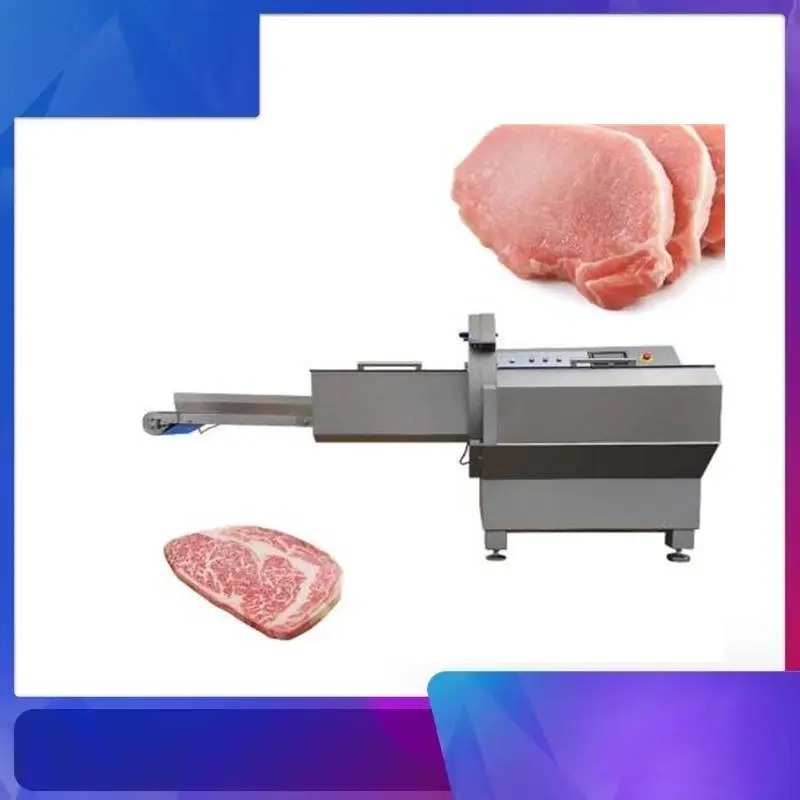 25K商用砍排机肉类加工厂批量冻牛排 / 牛肉切片