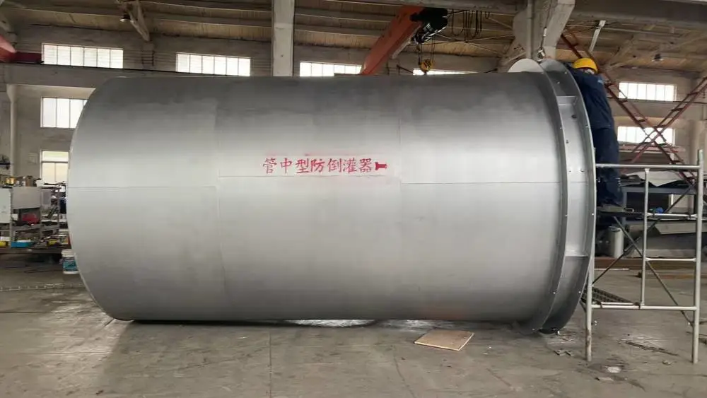 管中型防倒灌器 排水管道防倒灌器 304材质 耐海水腐蚀