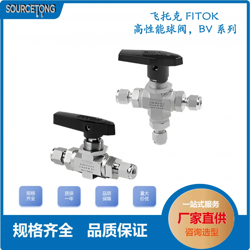 美国 FITOK 飞托克 BVSS-FNS8-P10-3 BV 系列 高性能球阀