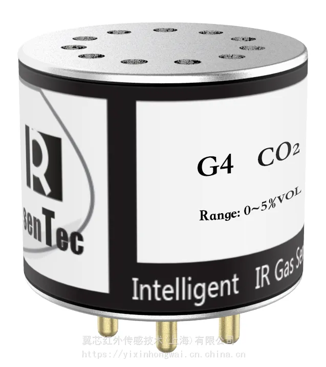 上海翼芯矿用防爆本安型红外G4-CO2二氧化碳气体传感器0~5%VOL