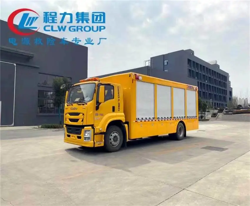 排水抢险救援车 5000方大流量抢险车配置参数