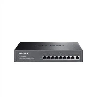 TP-LINK TL-SF1009PE 9口百兆PoE交换机AP监控摄像头