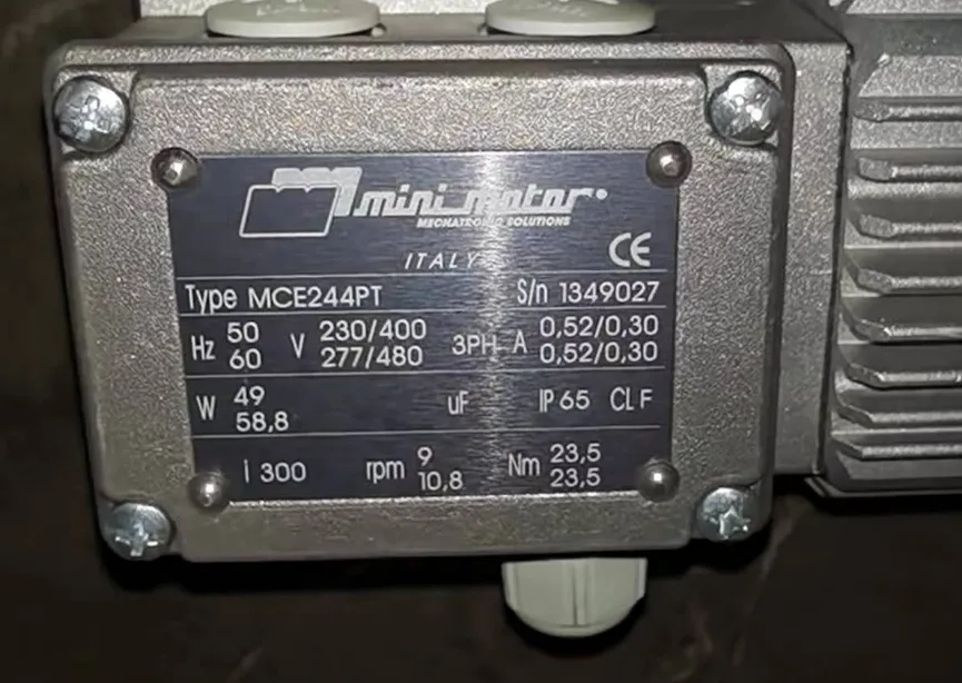 意大利mini motor减速电机PC 440M3T 50 B5/D产品介绍