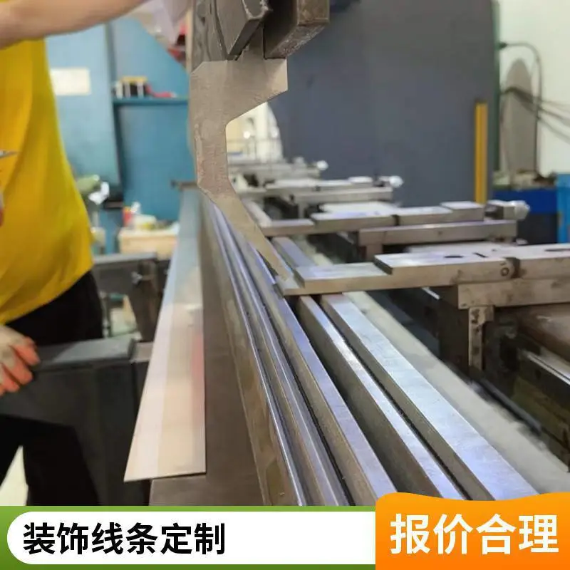 钛金黑钛定制金属线条 镀钛彩色工艺 酒店会所背景墙装饰线条