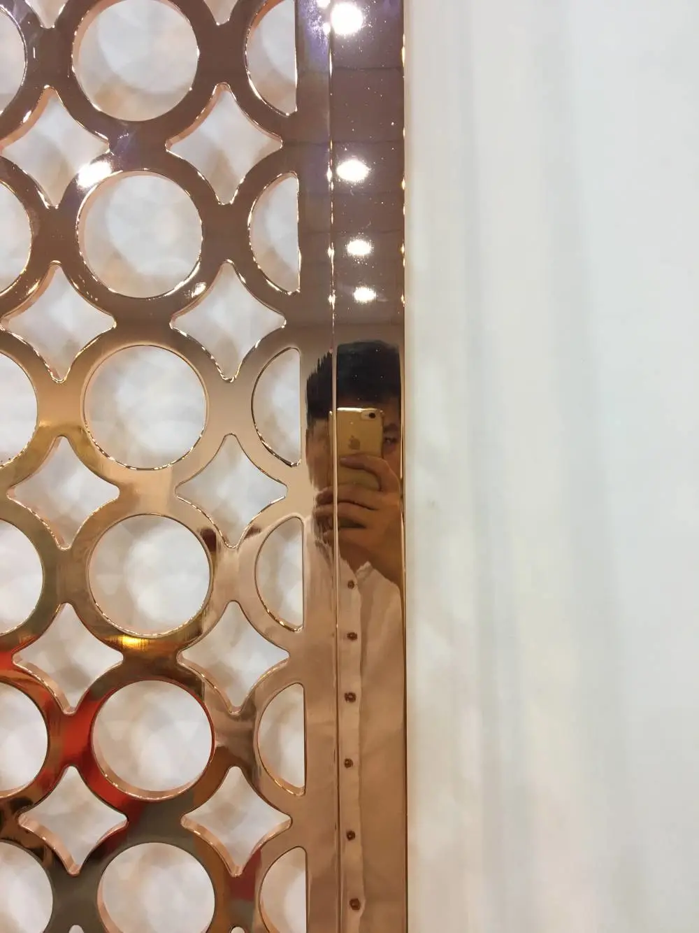 黄冈铝艺雕刻镀金楼梯扶手栏杆护栏铝合金轻奢新中式别墅铝立柱