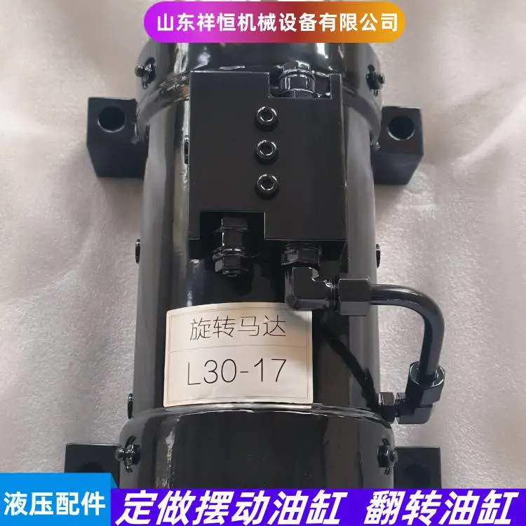 HX30-73-180摆线液压马达 扭矩4700回转翻转缸 工程机械旋转油缸