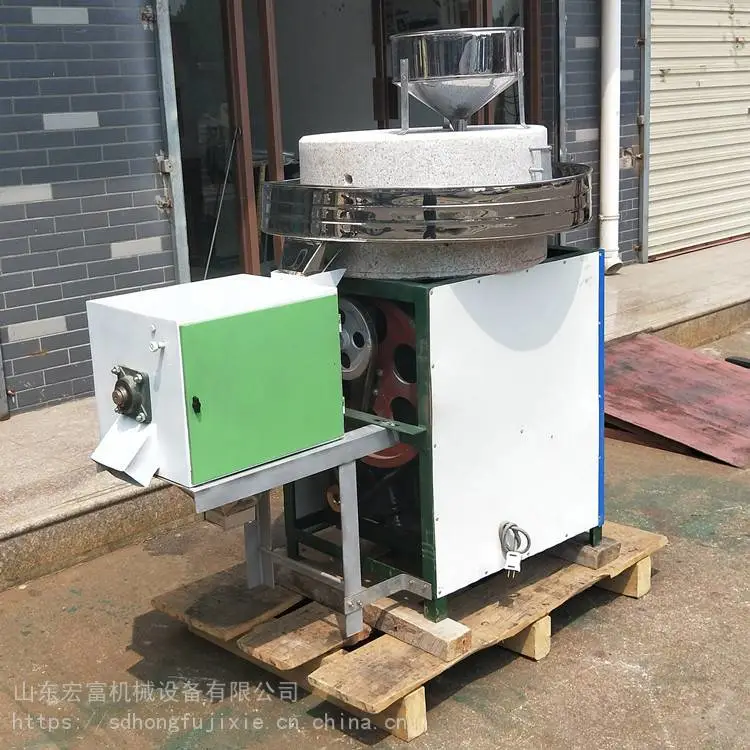 新型面粉石磨机加工 商用电动石磨面粉机 家用电动石磨耐磨 价格