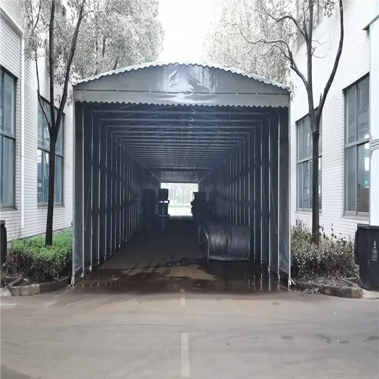 徐州贾汪 推拉蓬活动棚 伸缩式遮雨棚 可按需定制批发