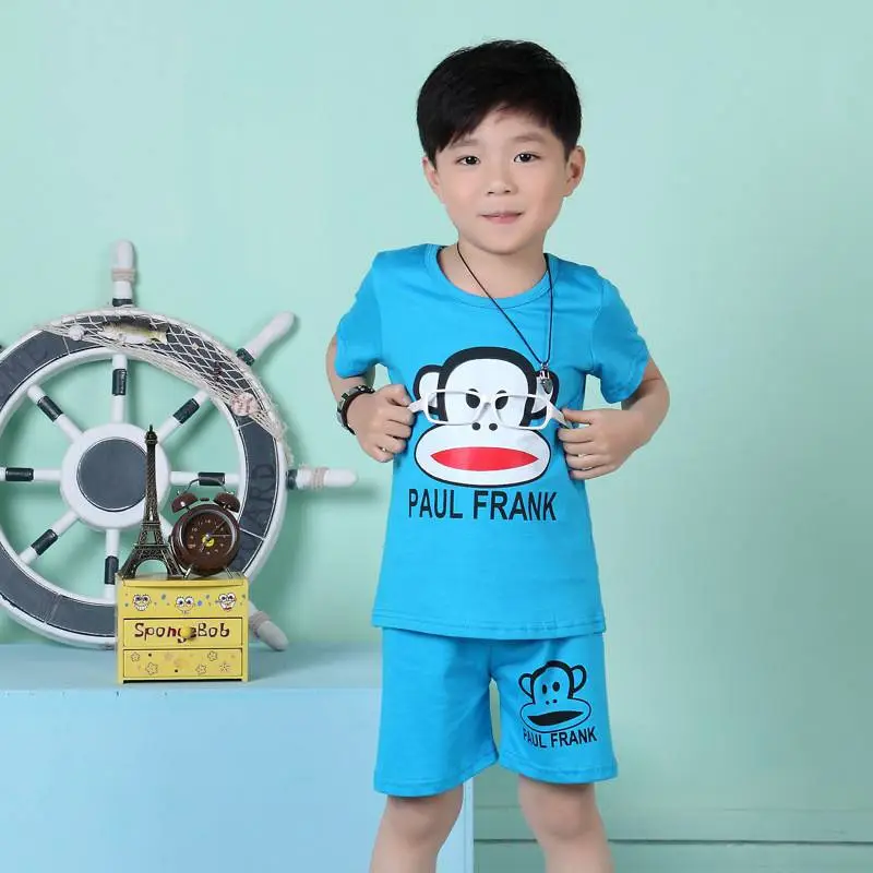 吉林地摊服装***中小童运动潮流套装男女童家居服套装批发在网上怎么找好卖便宜