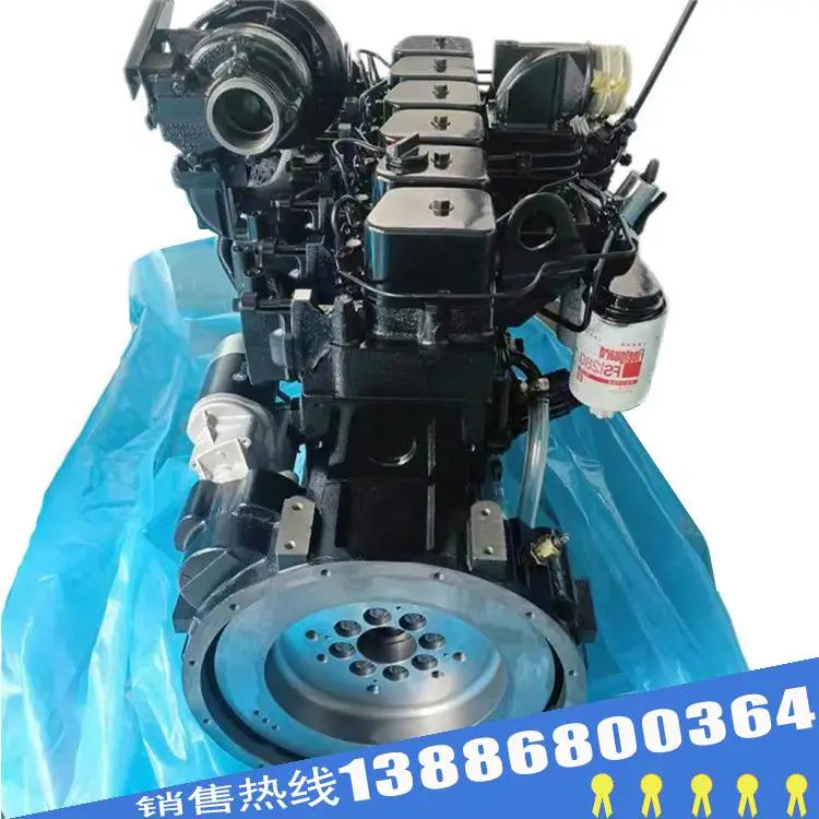 PC240LC-7挖掘机引擎SAA6D102E-2康明斯6D102 6BTA5.9发动机