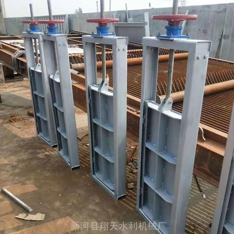 河南信阳水渠用闸门