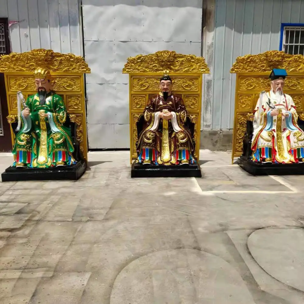 四位名师：黎山老母王禅老祖1.3米王敖老祖神像周侗- 供应商网