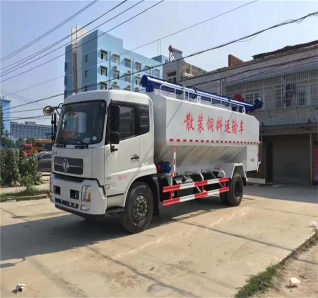 江淮***后六多功能饲料车-拉饲料汽车可拉不同饲l料