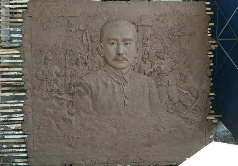 茂名茂南涂鸦手绘墙文化墙/古建外墙体彩绘围墙浮雕壁画墙绘