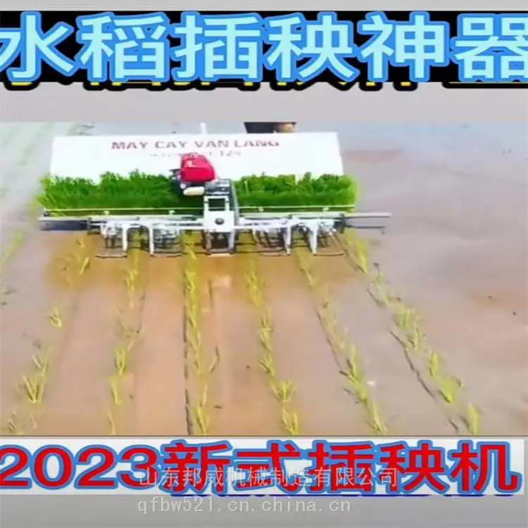 2023新款水稻插秧机 插水稻机 稻苗种植机 七寸秧盘