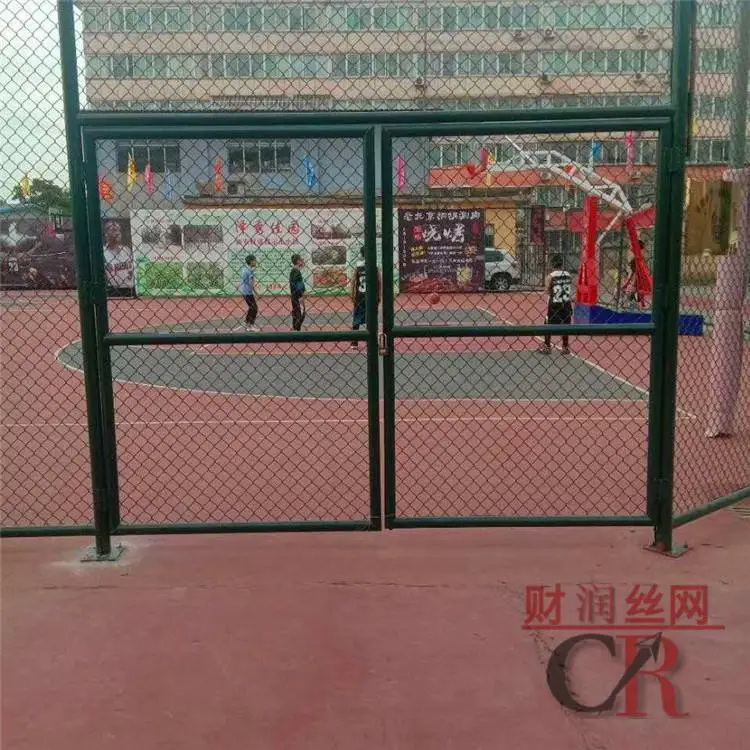 小区球场隔离网 网球场围网施工方案 隔离网财润体育场围网生产厂
