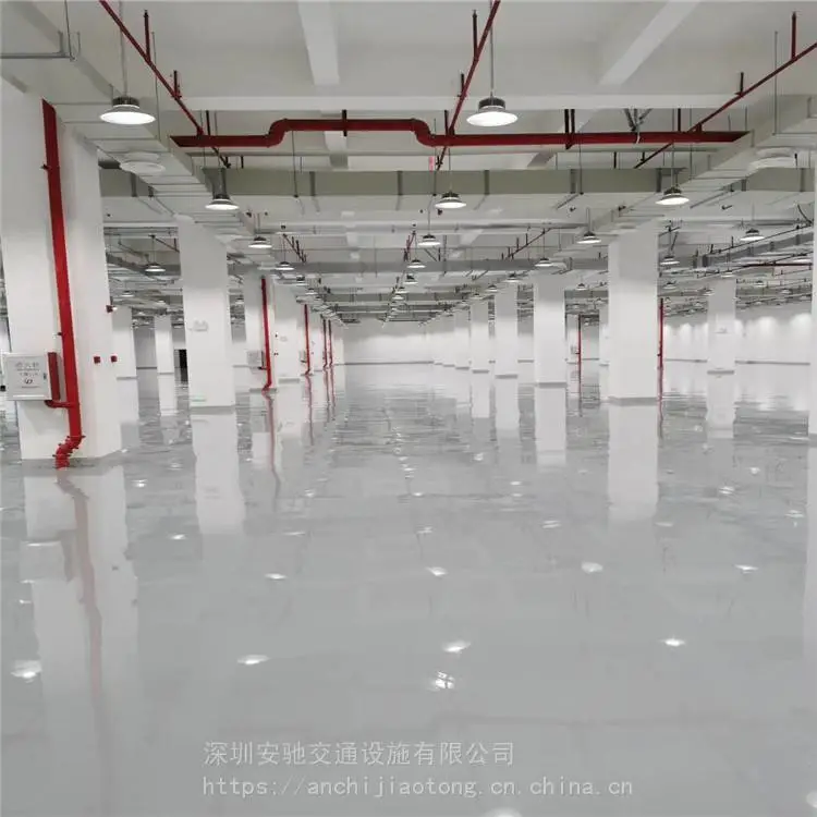 安驰交通专业承接东莞环氧地坪滚涂 防腐防渗地坪漆施工多年经验