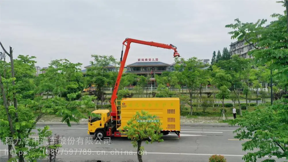 国六多利卡车载式粉碎车树枝修剪粉碎车制造商报价方案