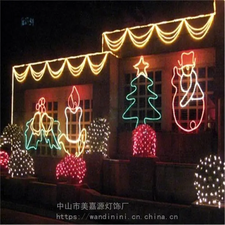 酒店灯饰画 幕墙灯光 围栏灯饰画厂家
