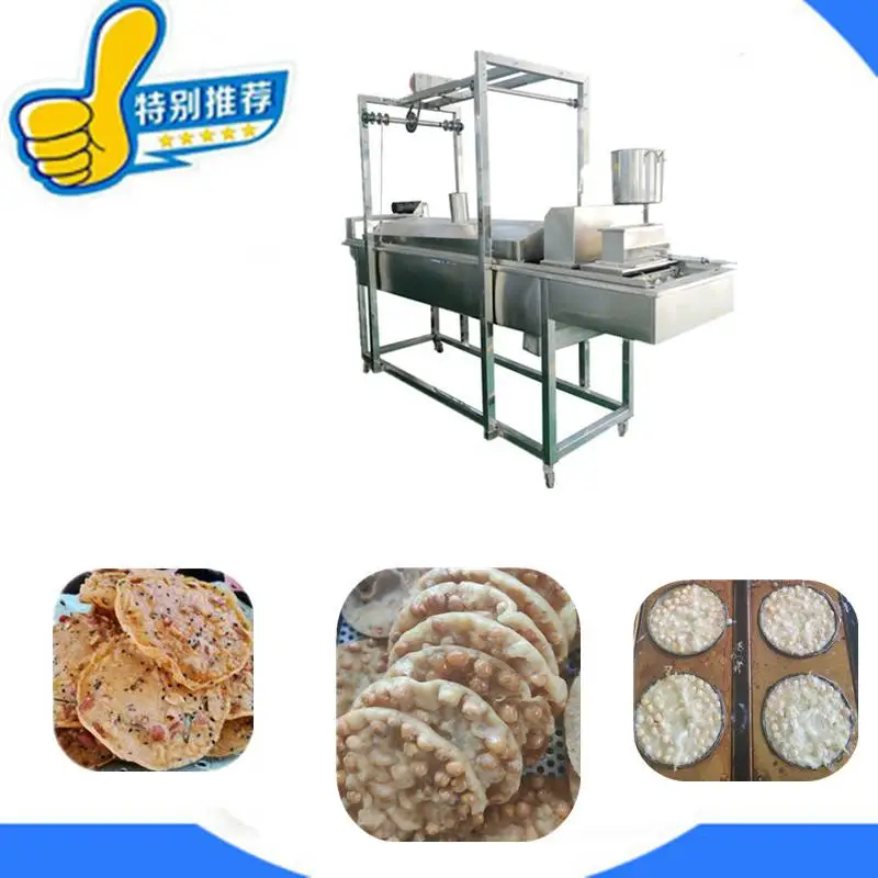 豆巴成型机月亮巴成型设备信丰县好多食品厂在用