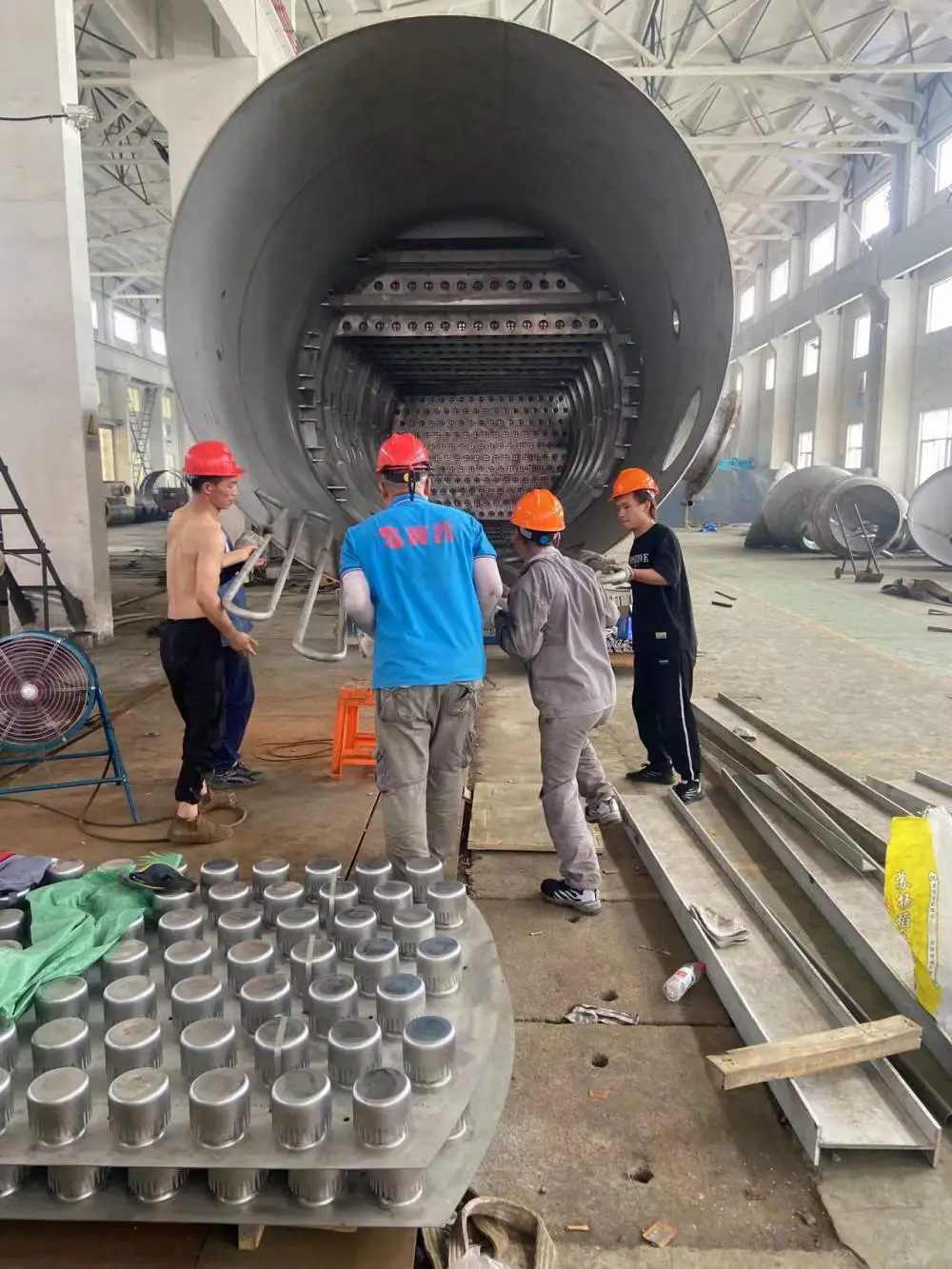 定制大直径不锈钢泡罩塔盘316L泡罩塔盘