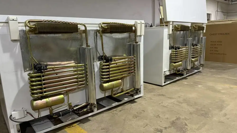 液化气冰箱320升燃气冰箱冰柜卧式家用多能源冰箱冰柜XD-320
