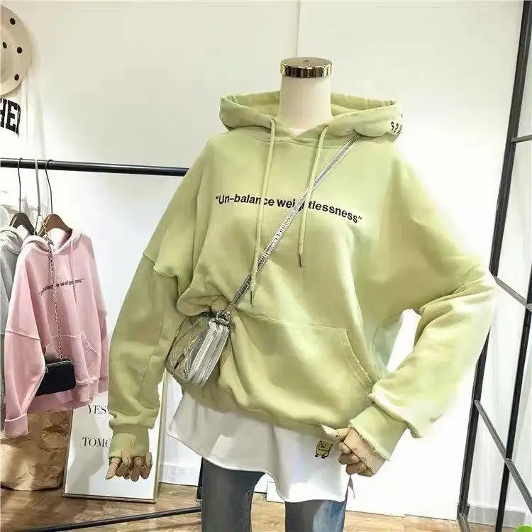 辽宁丹东卫衣女秋冬外贸库存女装加绒卫衣批发
