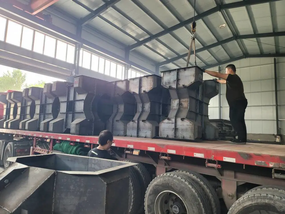 珠海 海岸防护工程 四脚空心方块钢模具 防波堤模具 激光切割 尺寸精准