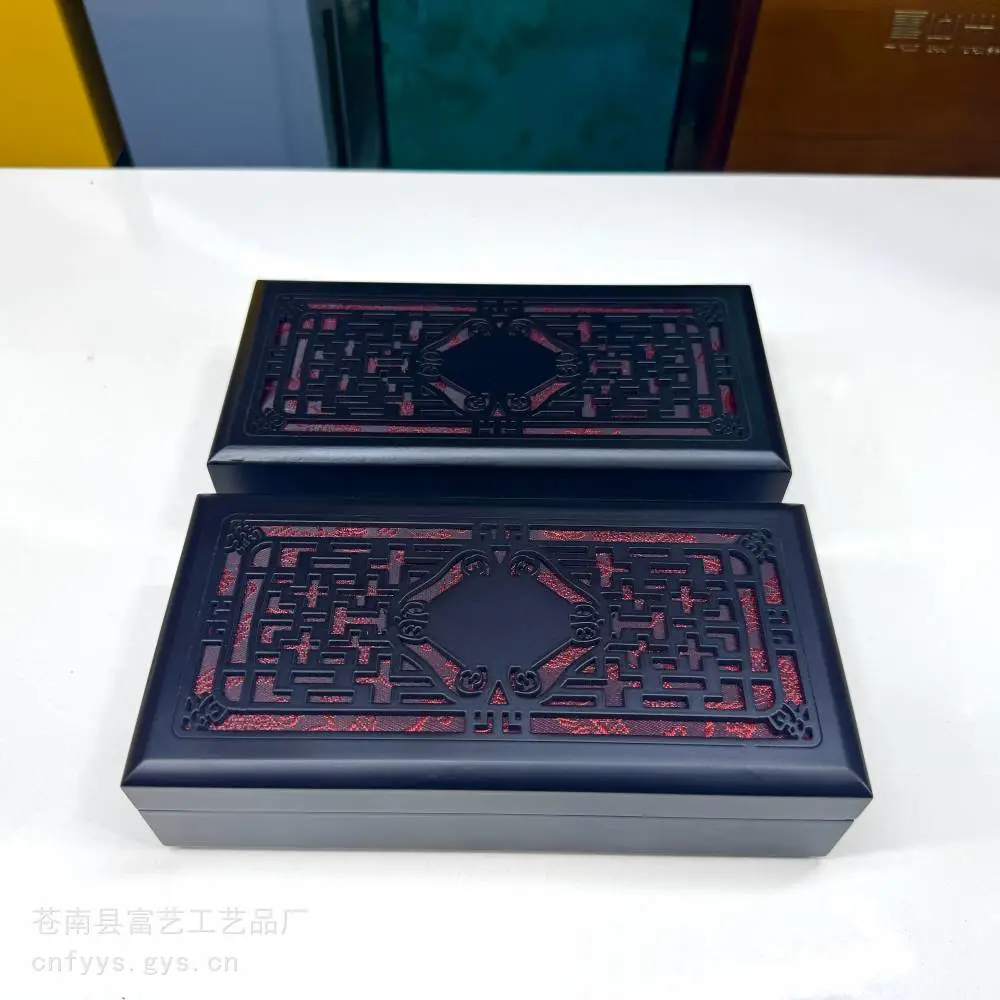 开窗木盒 玉器木盒 首饰品木盒 项链木盒平阳木盒厂