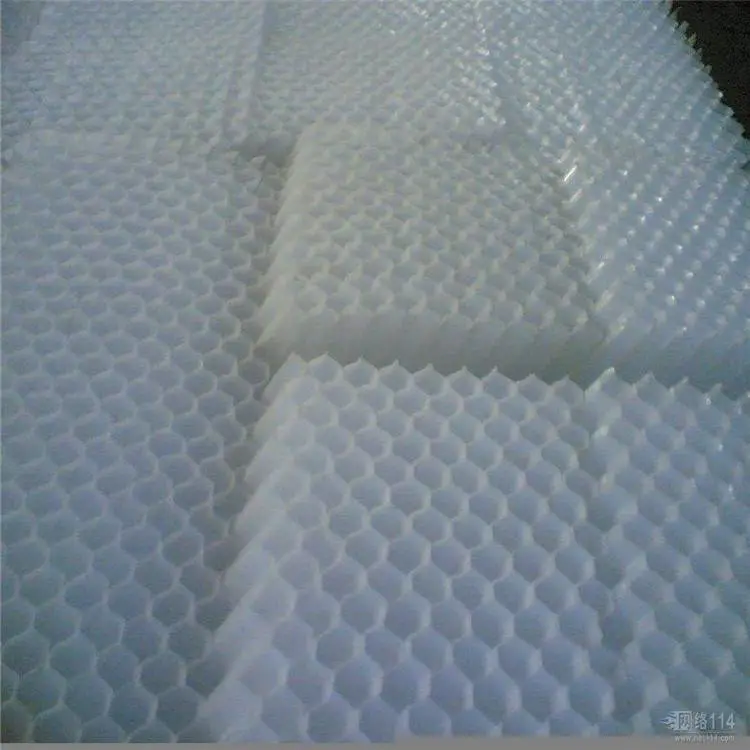 陕西蜂窝斜管填料图片 荣茂斜管填料生产厂家