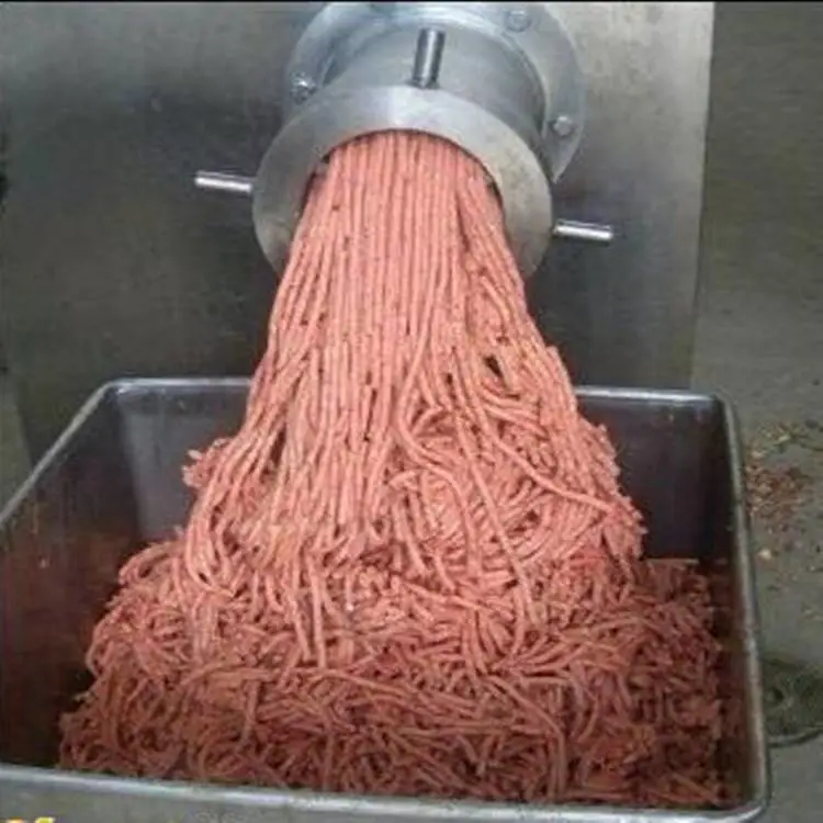 景翔牌冻肉块破碎机 牛肉绞肉机 猪皮绞碎机制造商