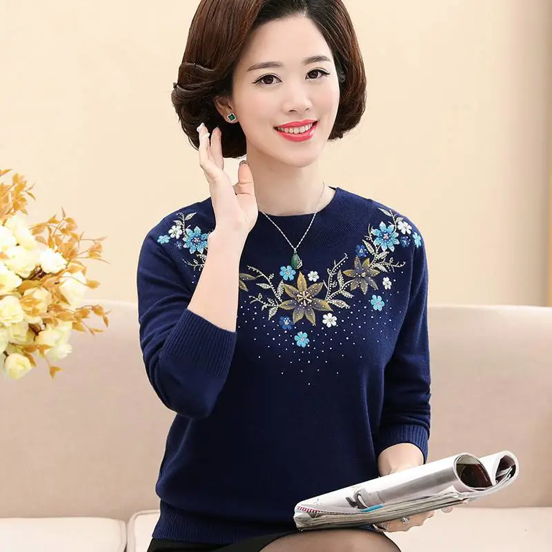 河南焦作衣服杂款圆领大妈毛衣批发服装便宜质量又好秋冬圆领男士针织衫