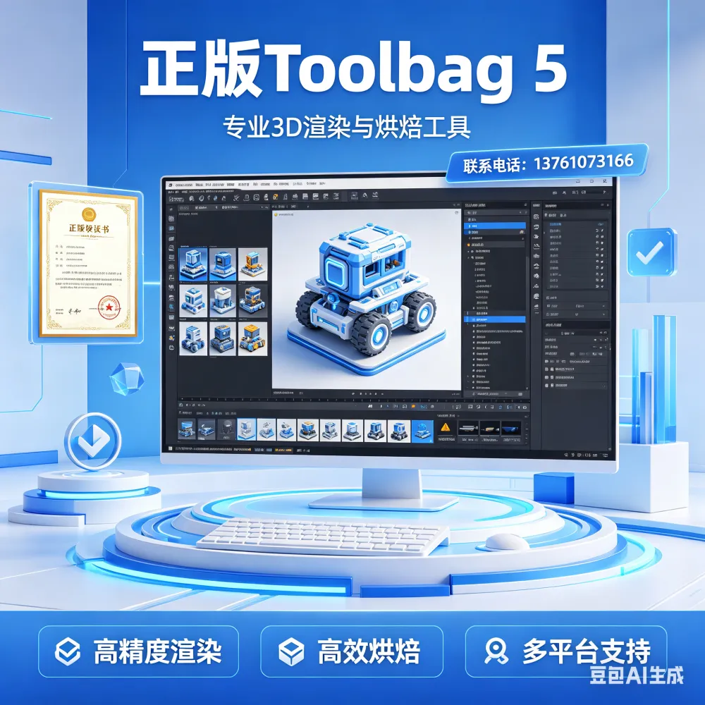MarmosetToolbag正版授权Toolbag Studio Perpetual License正版代理实时渲染