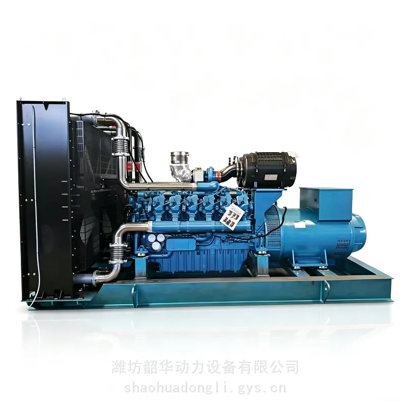 6.6kv/10.5kv柴油发电机组 12M33D1500E310 高压发电机组1200kw 矿用