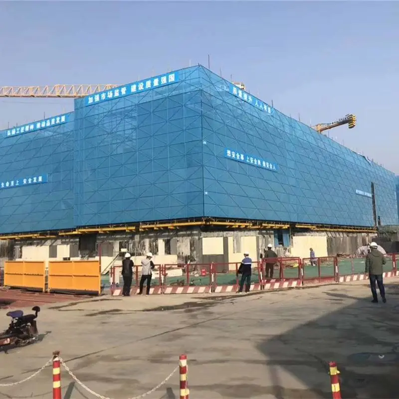 济宁外架钢网价格 镀锌爬架网片 建筑施工网