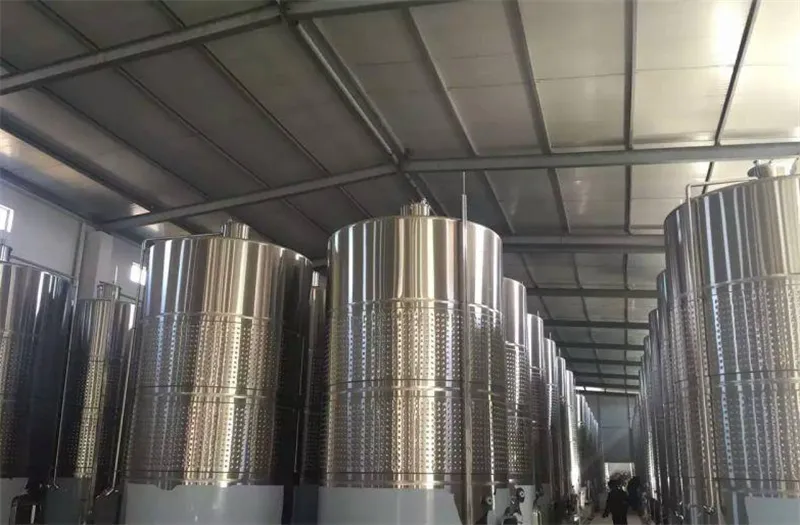 不锈钢冷却器 葡萄酒储酒罐 白酒酿酒设备
