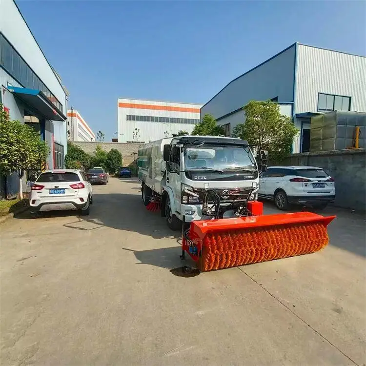 街道洗扫车厂家 福田扫路车扫地视频 电动手推扫地车厂家供应