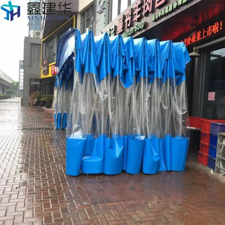 湖南邵阳 移动折叠雨棚 落地式遮阳蓬 雨棚配件批发