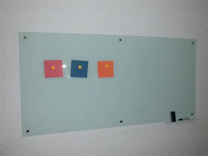 磁性玻璃白板