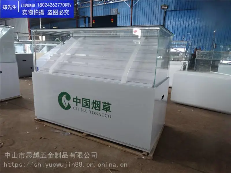 玻璃展示柜经营烟柜魅族转角货架来铺做柜台