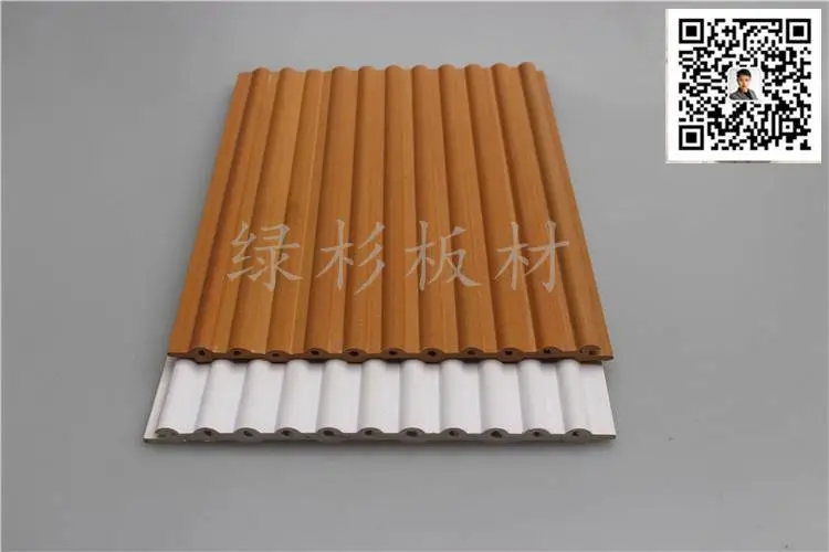 衡阳生态木195高长城墙裙装饰板 集成墙面板批发